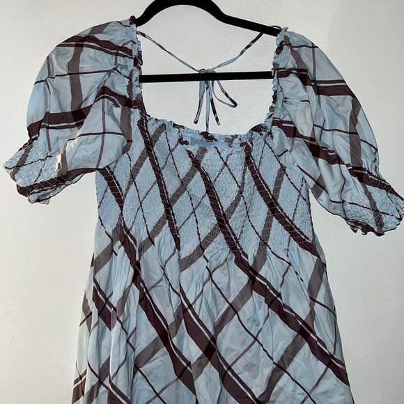 Hill House Athena Nap Dress Matilda Plaid Size XL - Picture 2 of 11